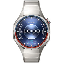 Смарт-часы HUAWEI Watch GT 6 Pro 46mm (ATM-B29) цвет титан, титановый ремешок