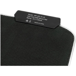 Коврик для мыши игровой с подсветкой Gembird MP-LED-35-25