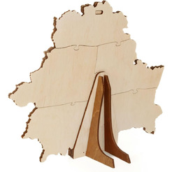 Модель в виде конструктора EWA «Карта Беларуси" Мини