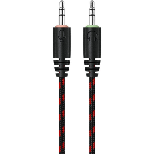 Наушники Defender Scrapper 500 (черный/красный)