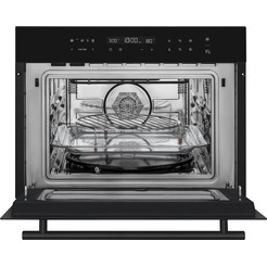 Встраиваемый компактный духовой шкаф Weissgauff OE 446 Black Edition