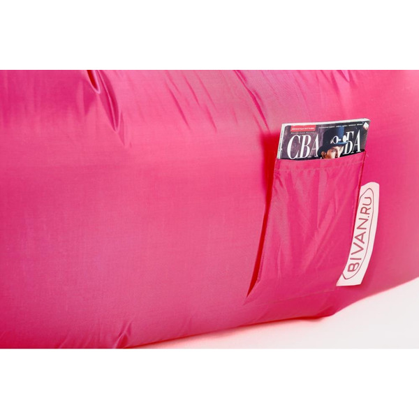 Надувной диван БИВАН Классический BVN18-CLS-PNK (розовый)