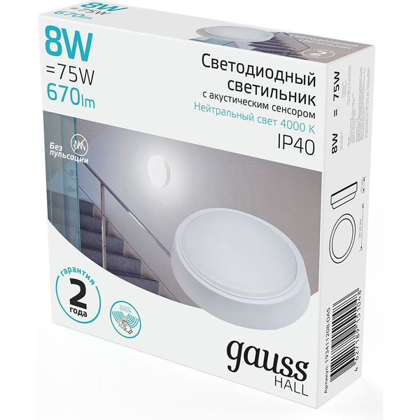 Светильник Gauss 193411208-OAS