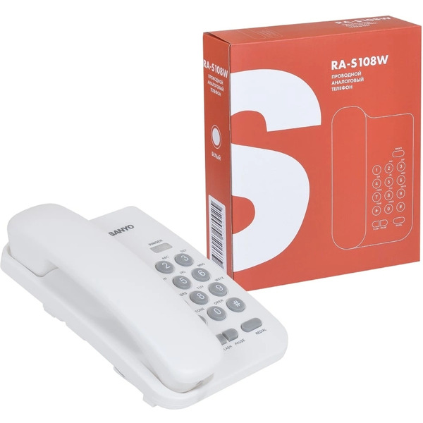 Проводной телефон Sanyo RA-S108W