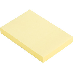 Бумага д/заметок 100 л.,желтый пастель DELI A00252