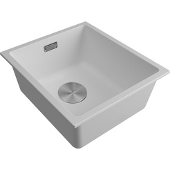 Кухонная мойка Paulmark IT-Granit Lumi 41 Uni LU41-WH (белый)