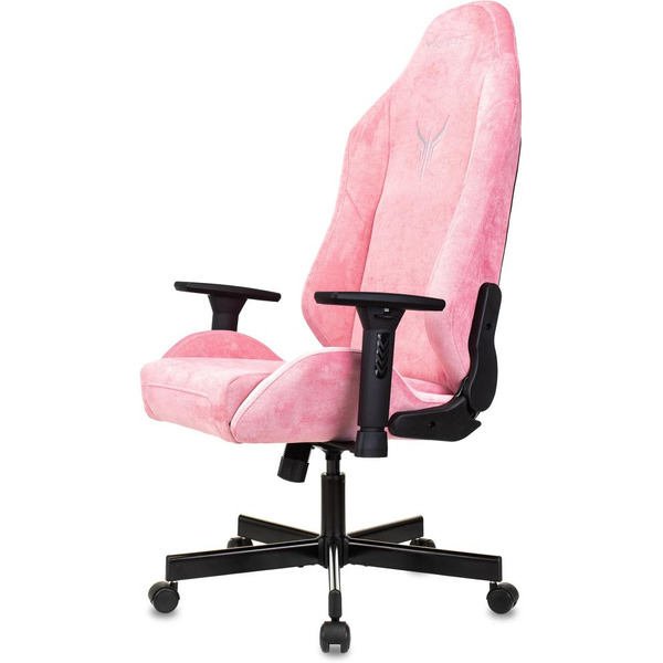 Кресло игровое Knight N1 Fabric Velvet 36 (1626365) розовый