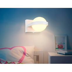 Настенный светодиодный светильник Ambrella Light FW555 SWH