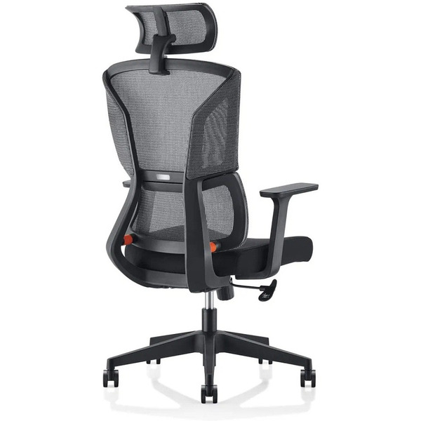 Кресло компьютерное SitZone U-065A (сетка/ткань, черный)