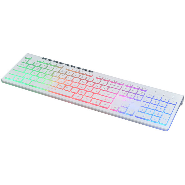Клавиатура Oklick 490ML (белый)