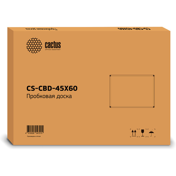 Доска пробковая Cactus CS-CBD-45X60