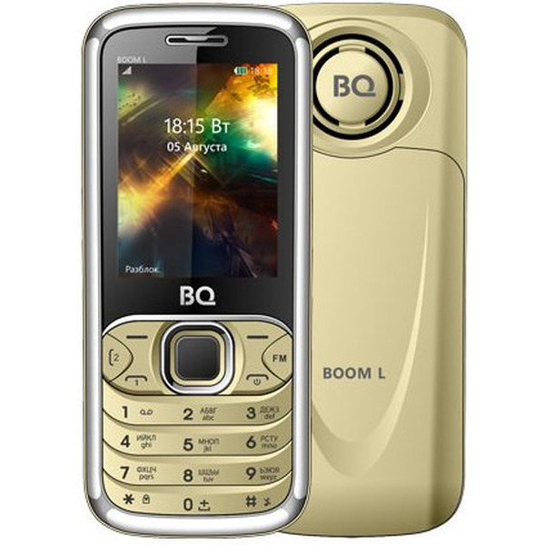 Мобильный телефон BQ BQ-2427 BOOM L Золотой
