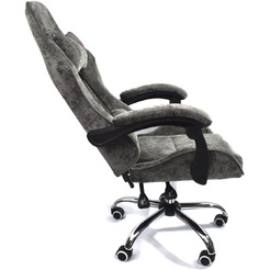 Вибромассажное кресло Calviano Nero (dark grey plush)