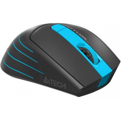 Мышь A4Tech Fstyler FG30S (серый/голубой)