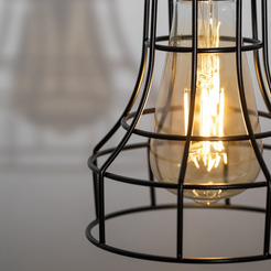 Светильник подвесной ЭРА PL10 BK Б0037457