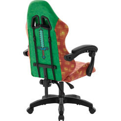 Игровое кресло Defender Legas (зеленый/оранжевый)