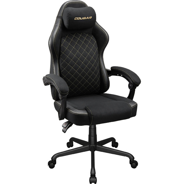 Кресло компьютерное игровое COUGAR Fusion EX Black Gold (3MFXLGLB.VP01)