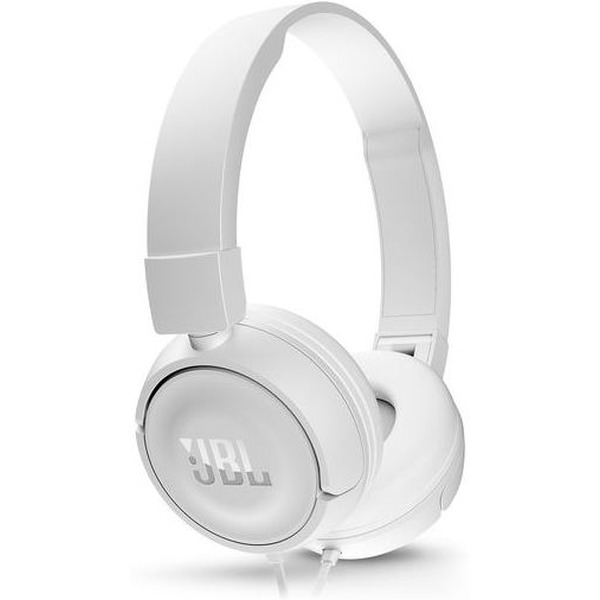 Наушники JBL T450 белый (JBLT450)