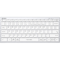 Клавиатура A4Tech Fstyler FBX51C (серебристый/белый)