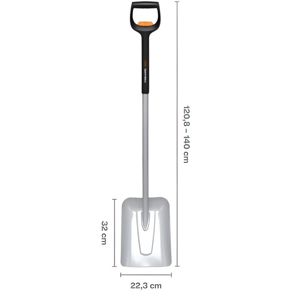 Лопата совковая телескопическая FISKARS Xact 1066734