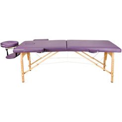 Массажный стол Atlas Sport Складной 2-с 60см 2D-60185/4 (фиолетовый)