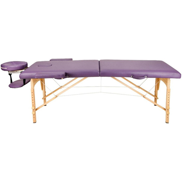 Массажный стол Atlas Sport Складной 2-с 60см 2D-60185/4 (фиолетовый)