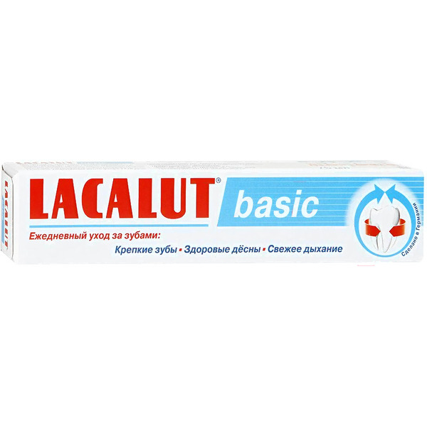 Зубная паста Lacalut Basic 75мл