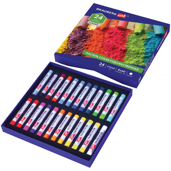 Пастель сухая BRAUBERG ART 181454