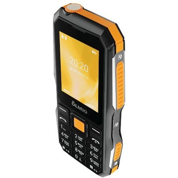 Мобильный телефон Olmio X04 (черный/оранжевый)