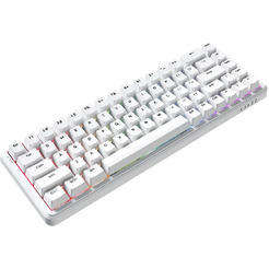 Компьютерная клавиатура AJAZZ AK680 MAX (8+1K) белые клавиши