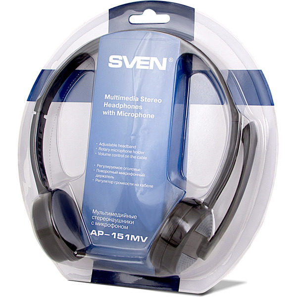 Наушники с микрофоном SVEN AP-151MV