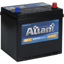Автомобильный аккумулятор Atlant Blue Asia R+ (60 А·ч)