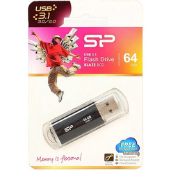 USB Flash Silicon-Power Blaze B02 64GB (SP064GBUF3B02V1K)