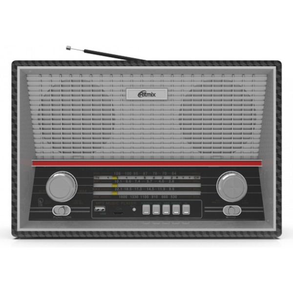 Радиоприемник RITMIX RPR-102 (карбон)