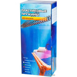 Пластиковые пружины Office Kit 4.5мм / BP2135 (100шт, белый)