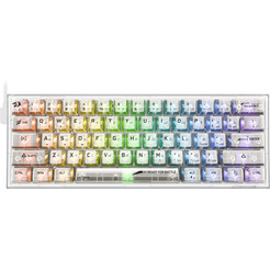 Клавиатура Redragon Fizz (белый/прозрачный) 71736