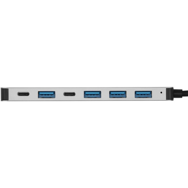 Разветвитель USB-C + USB-A Digma DHUB-7USB-AC