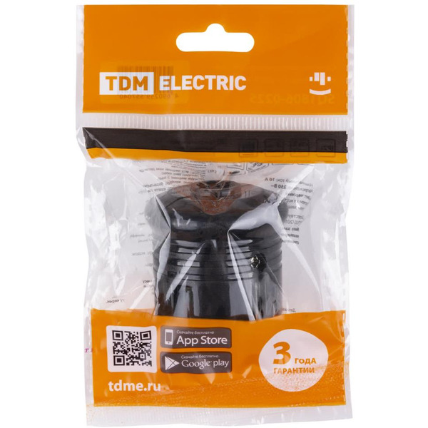 Вилка круглая TDM ELECTRIC SQ1806-0200