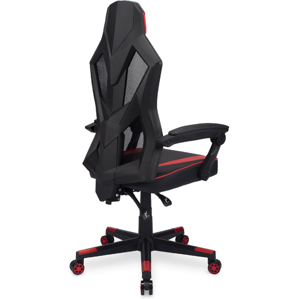 Кресло Oklick 121G (черный/красный)