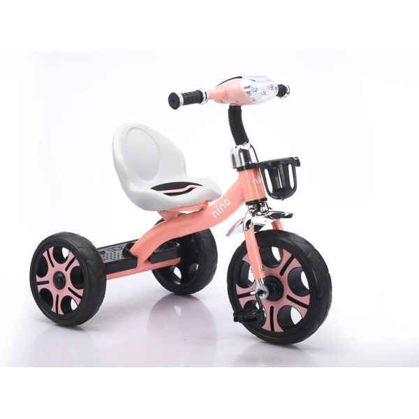 Трехколесный велосипед NINO 1028-1 (розовый)