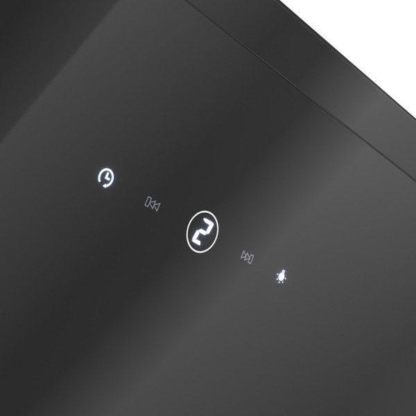 Кухонная вытяжка FABER TOCCO BK 60 черный/черное стекло 330.0702.951