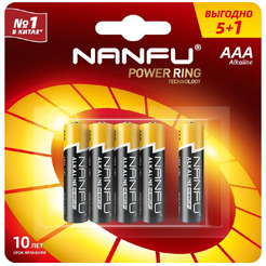 Батарейка Nanfu AAA (6 шт)