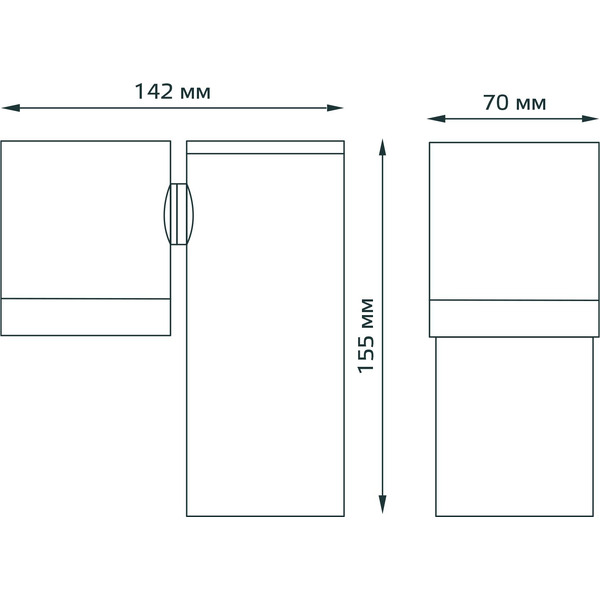 Светильник садово-парковый Gauss GD151