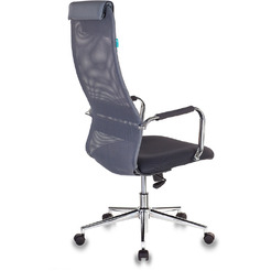 Кресло Бюрократ KB-9N/DG/TW-04 TW-12 (серый)