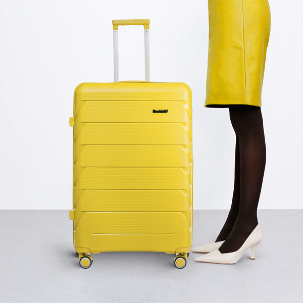Чемодан DoubleW YF-PP02.1 (L, желтый)