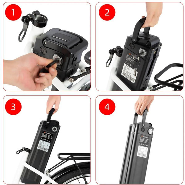 Электровелосипед DYU C6 250W (белый)