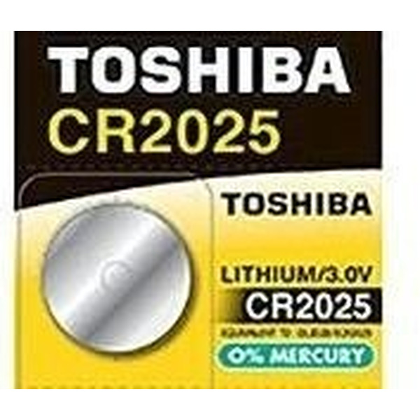 Батарейка TOSHIBA CR2025 PW BP-5