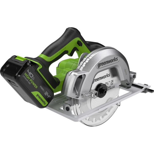 Циркулярная пила Greenworks GD24CS 1500907CUB