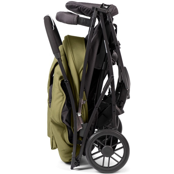 Коляска прогулочная HAPPY BABY ELEGANZA V2 (dark green)