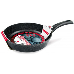 Сковорода НМП Каменная Черный гранит 18128